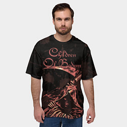 Футболка оверсайз мужская Children of Bodom Reaper, цвет: 3D-принт — фото 2