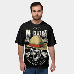 Футболка оверсайз мужская MUGIWARA ONE PIECE, цвет: 3D-принт — фото 2