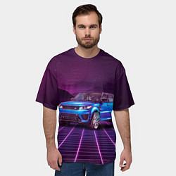 Футболка оверсайз мужская Range Rover Sport, цвет: 3D-принт — фото 2