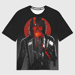 Футболка оверсайз мужская Cyberpunk 2077 Джонни, цвет: 3D-принт