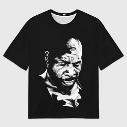 Футболка оверсайз мужская Сити Флетчер, цвет: 3D-принт