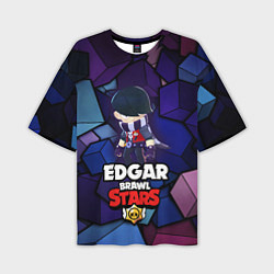 Мужская футболка оверсайз BRAWL STARS EDGAR