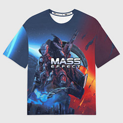 Футболка оверсайз мужская Mass EFFECT Legendary ed, цвет: 3D-принт