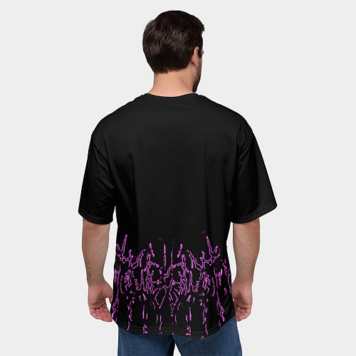 Мужская футболка оверсайз GHOSTEMANE / 3D-принт – фото 4