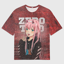 Футболка оверсайз мужская Zero Two, цвет: 3D-принт