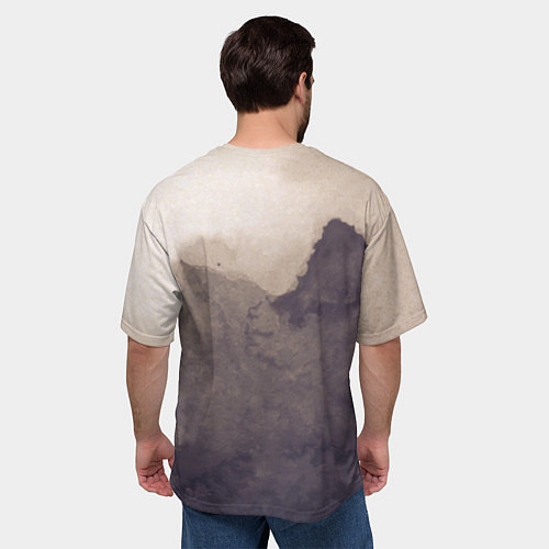 Мужская футболка оверсайз Little / 3D-принт – фото 4