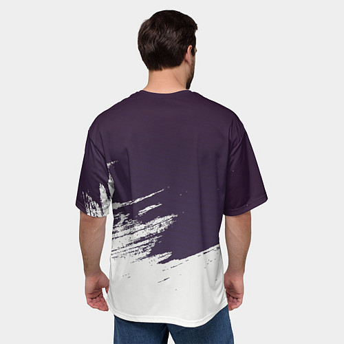 Мужская футболка оверсайз Mono / 3D-принт – фото 4