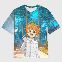 Футболка оверсайз мужская Обещанный Неверленд, цвет: 3D-принт