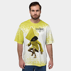 Футболка оверсайз мужская Маленькие кошмары, цвет: 3D-принт — фото 2