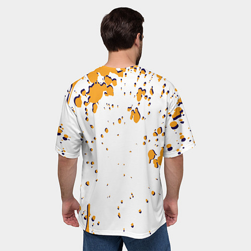 Мужская футболка оверсайз Kobe Bryant / 3D-принт – фото 4