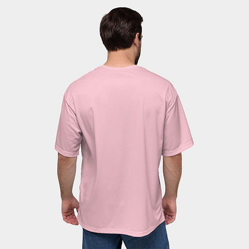 Мужская футболка оверсайз Призрак в доспехах / 3D-принт – фото 4