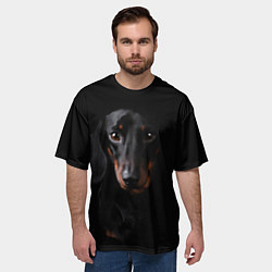 Футболка оверсайз мужская ТАКСА, цвет: 3D-принт — фото 2