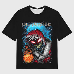 Мужская футболка оверсайз Disturbed