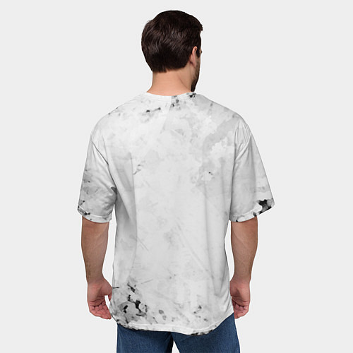 Мужская футболка оверсайз Gothic crows / 3D-принт – фото 4