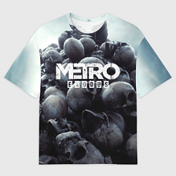 Футболка оверсайз мужская Metro Exodus, цвет: 3D-принт