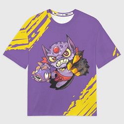 Футболка оверсайз мужская Лион Dota 2, цвет: 3D-принт