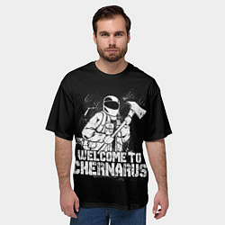 Футболка оверсайз мужская DayZ Chernarus, цвет: 3D-принт — фото 2