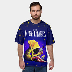 Футболка оверсайз мужская LITTLE NIGHTMARES, цвет: 3D-принт — фото 2