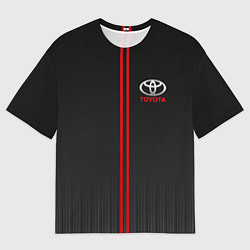 Футболка оверсайз мужская TOYOTA PASSION FOR LIFE, цвет: 3D-принт