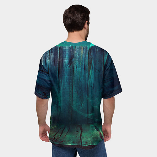 Мужская футболка оверсайз Little Nightmares 2 / 3D-принт – фото 4