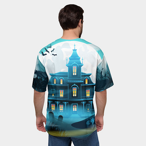 Мужская футболка оверсайз Little Nightmares 2 / 3D-принт – фото 4