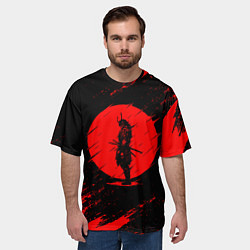 Футболка оверсайз мужская САМУРАИ SAMURAI, цвет: 3D-принт — фото 2
