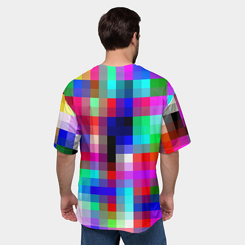Мужская футболка оверсайз MINECRAFT МАЙНКРАФТ / 3D-принт – фото 4