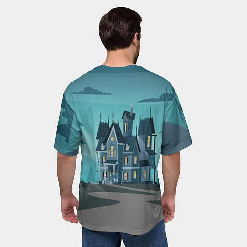 Мужская футболка оверсайз Little Nightmares 2 / 3D-принт – фото 4