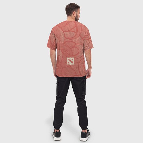 Мужская футболка оверсайз Тайд Dota 2 / 3D-принт – фото 4