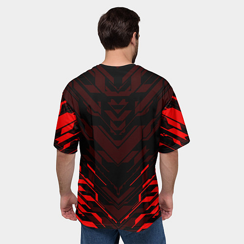 Мужская футболка оверсайз КОД ГИАС CODE GEASS / 3D-принт – фото 4