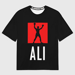 Футболка оверсайз мужская Muhammad Ali, цвет: 3D-принт