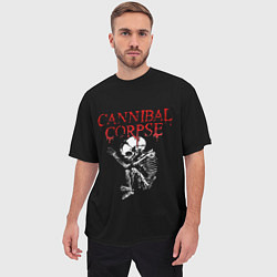 Футболка оверсайз мужская Cannibal Corpse 1, цвет: 3D-принт — фото 2