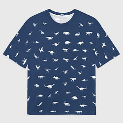 Мужская футболка оверсайз Dinoworld 2