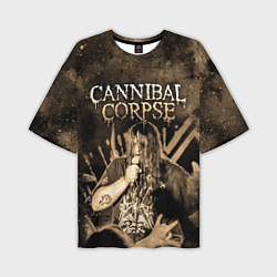 Мужская футболка оверсайз Cannibal Corpse