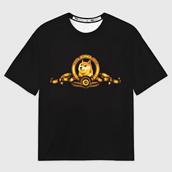 Футболка оверсайз мужская DOGE COIN ДОГИ МЕМ, цвет: 3D-принт