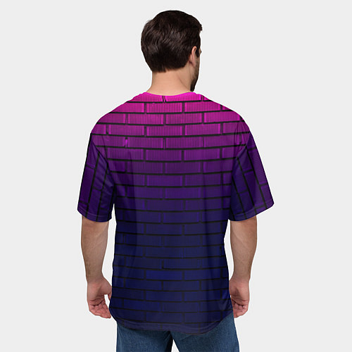 Мужская футболка оверсайз FRIDAY NIGHT FUNKIN / 3D-принт – фото 4