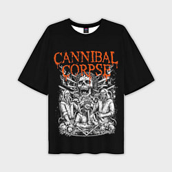 Футболка оверсайз мужская Cannibal Corpse, цвет: 3D-принт