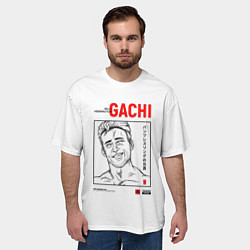 Футболка оверсайз мужская Billy Herrington, цвет: 3D-принт — фото 2