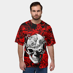 Футболка оверсайз мужская BERSERK, цвет: 3D-принт — фото 2