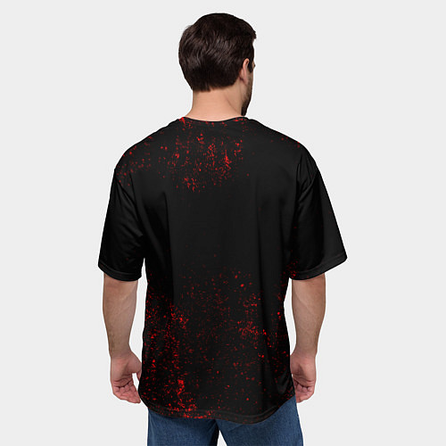 Мужская футболка оверсайз Green day / 3D-принт – фото 4