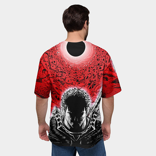 Мужская футболка оверсайз BERSERK БЕРСЕРК / 3D-принт – фото 4