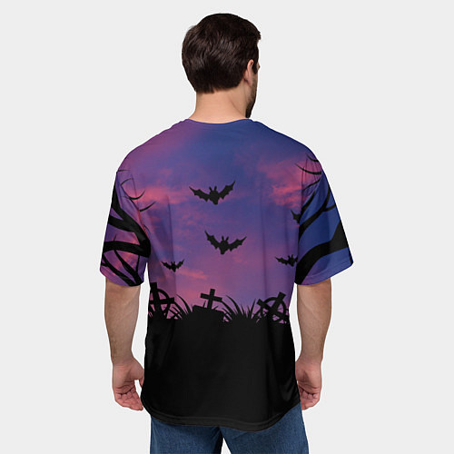 Мужская футболка оверсайз Little Nightmares 2 / 3D-принт – фото 4