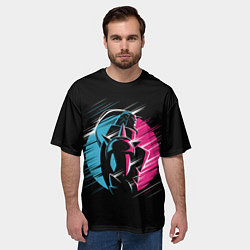 Футболка оверсайз мужская СТАЛЬНОЙ АЛХИМИК, цвет: 3D-принт — фото 2