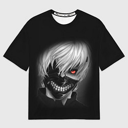 Футболка оверсайз мужская TOKYO GHOUL ТОКИЙСКИЙ ГУЛЬ, цвет: 3D-принт