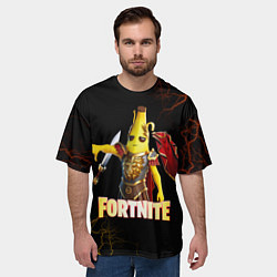 Футболка оверсайз мужская Fortnite Potassius Peels Peely, цвет: 3D-принт — фото 2