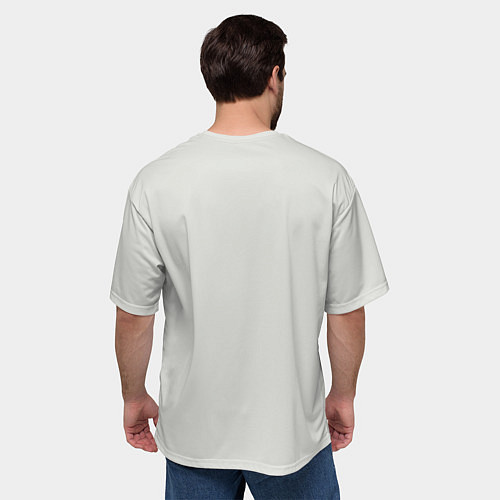 Мужская футболка оверсайз Тише едешь А впрочем / 3D-принт – фото 4