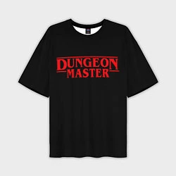 Мужская футболка оверсайз Stranger Dungeon Master