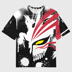 Футболка оверсайз мужская БЛИЧ МАСКА ИЧИГО ПУСТОГО, цвет: 3D-принт