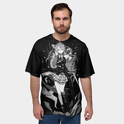 Футболка оверсайз мужская Ангелы смерти, цвет: 3D-принт — фото 2