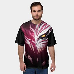 Футболка оверсайз мужская ИЧИГО БЛИЧ BLEACH, цвет: 3D-принт — фото 2